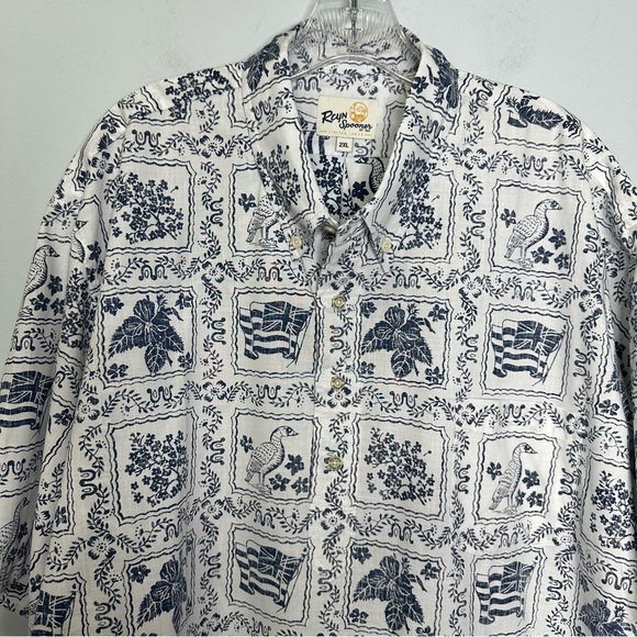 Reyn Spooner Lahaina Sailor Archive Classic Fit Pullover Hawaiian Shirt Size 2XL - Picture 8 of 14
